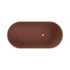 Arcqua - Cusco vrijstaand ligbad 155x75 mat terracotta