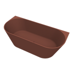 Arcqua - Pinto back to wall ligbad 170x73 mat terracotta