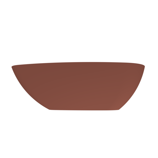 Arcqua - Lima vrijstaand ligbad 170x86x54 mat terracotta