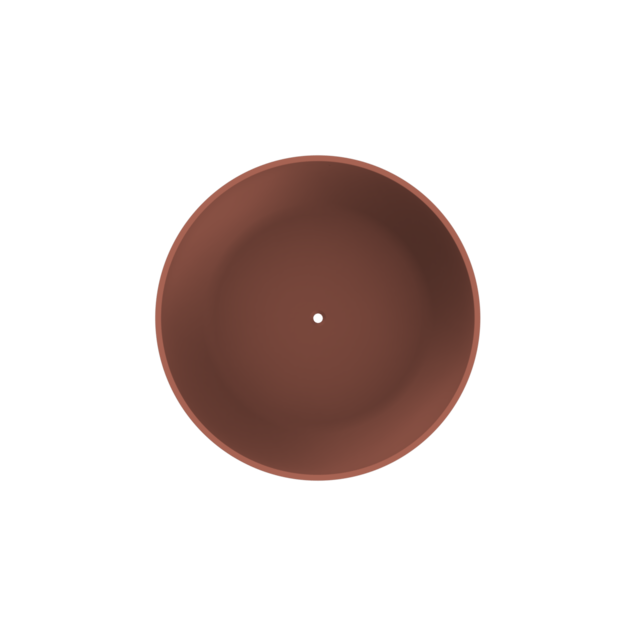 Arcqua - Cusco vrijstaand ligbad rond 153 mat terracotta