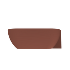 Arcqua - Havana back to wall ligbad 170x80 mat terracotta links