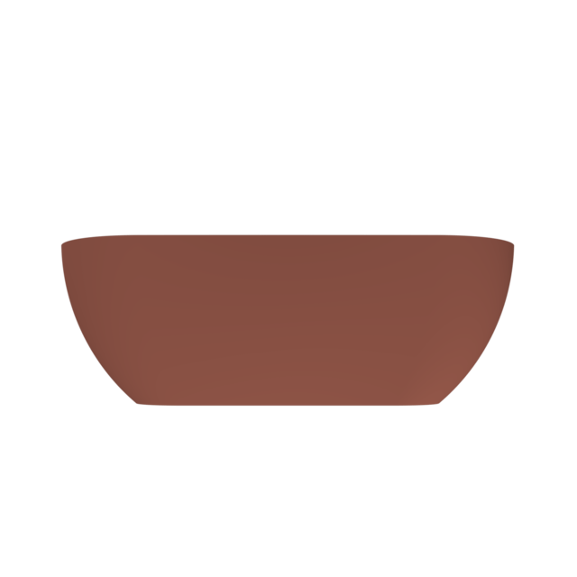 Arcqua - Ica vrijstaand ligbad 170x80 mat terracotta
