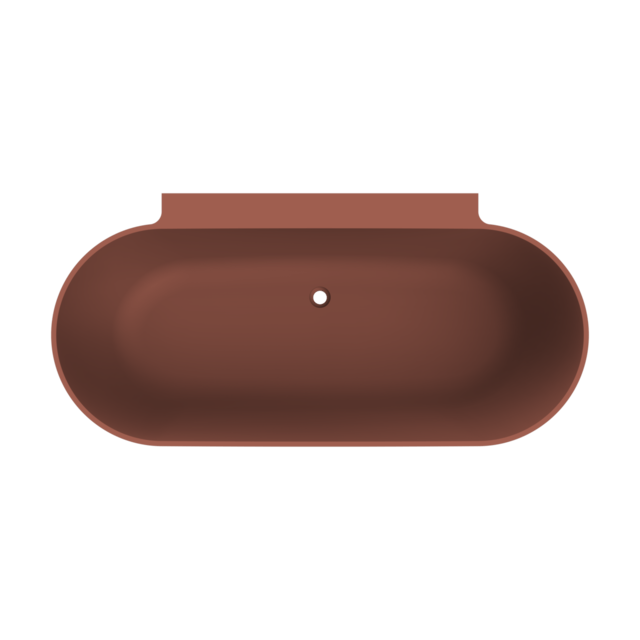 Arcqua - Ica vrijstaand ligbad 170x80 mat terracotta