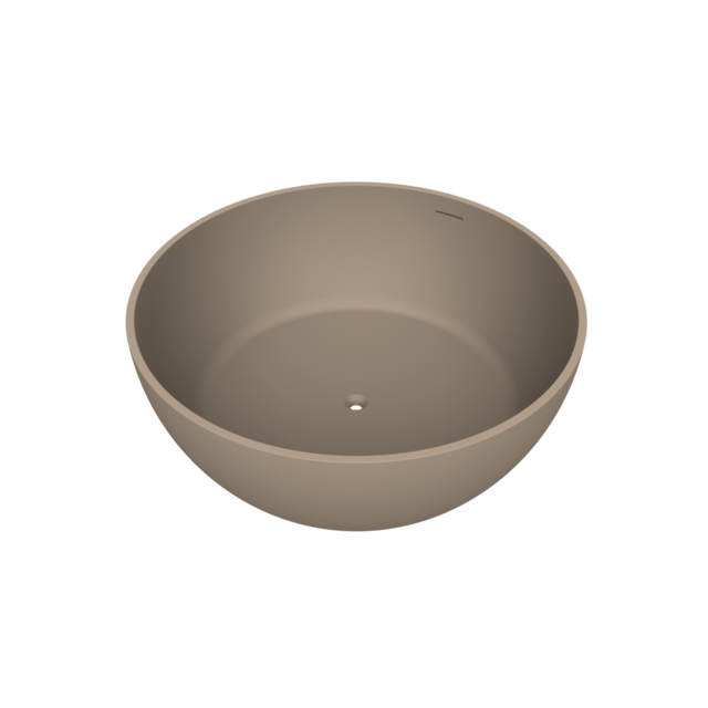 Arcqua - Cusco vrijstaand ligbad rond 153 mat truffel