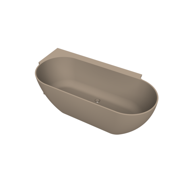 Arcqua - Havana back to wall ligbad 170x80 mat truffel