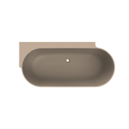 Arcqua - Havana back to wall ligbad 170x80 mat truffel