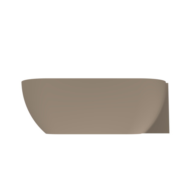 Arcqua - Havana back to wall ligbad 170x80 mat truffel links