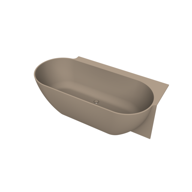 Arcqua - Havana back to wall ligbad 170x80 mat truffel links