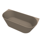 Arcqua - Pinto back to wall ligbad 180x80 mat truffel