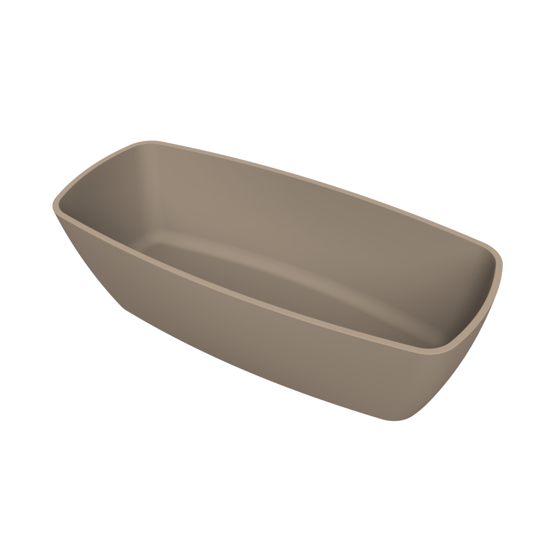 Arcqua - Cali vrijstaand ligbad 174x78x55  mat truffel