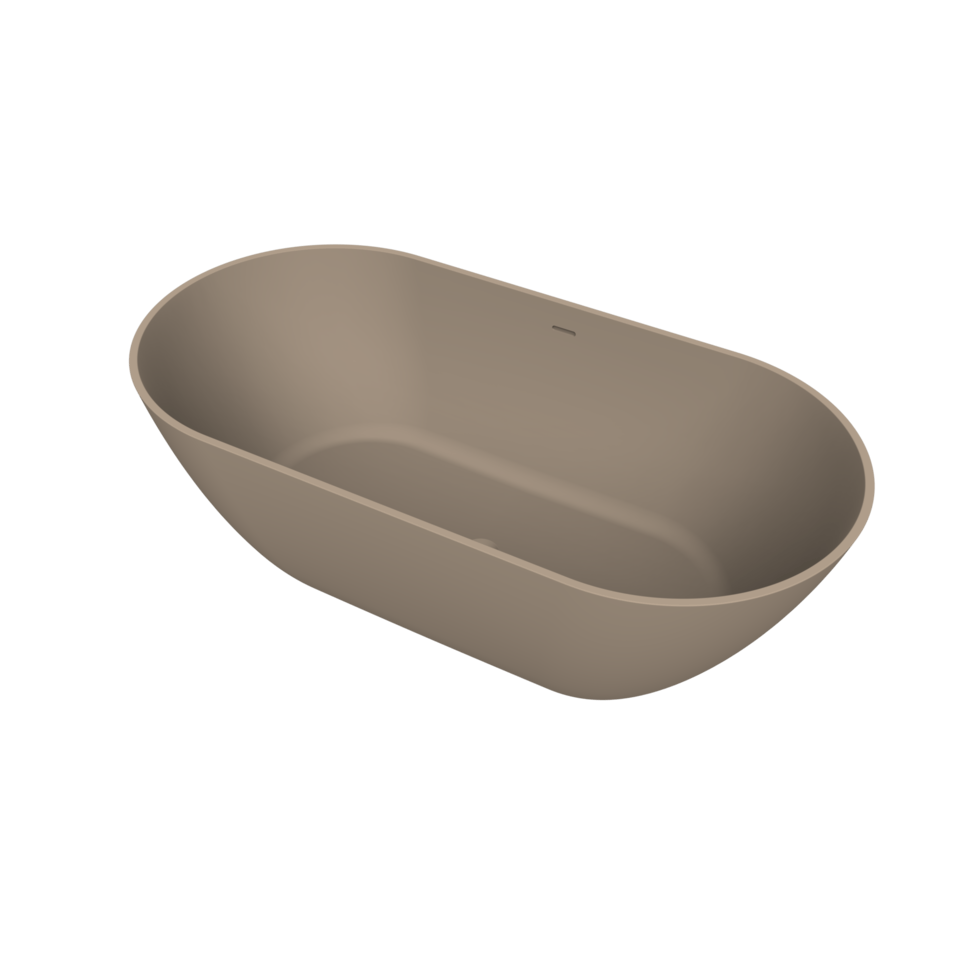 Arcqua - Cusco vrijstaand ligbad 175x85 mat truffel