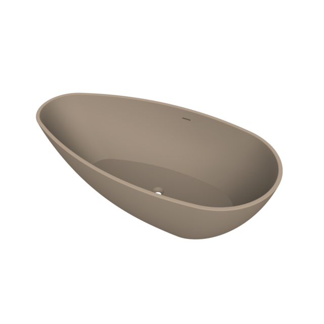 Arcqua - Lima vrijstaand ligbad 170x86x54 mat truffel