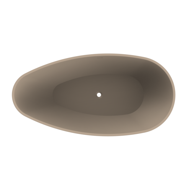 Arcqua - Lima vrijstaand ligbad 170x86x54 mat truffel