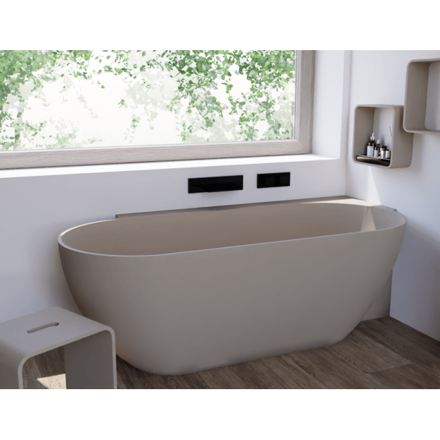Arcqua - Havana back to wall ligbad 170x80 mat klei links