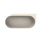 Arcqua - Havana back to wall ligbad 170x80 mat klei links