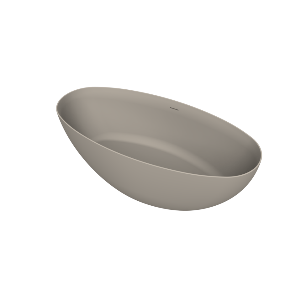 Arcqua - Havana back to wall ligbad 170x80 mat klei rechts