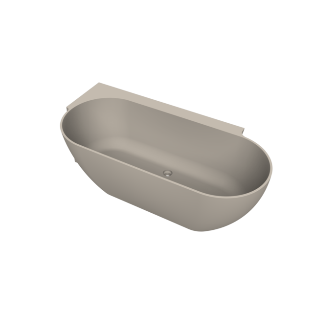 Arcqua - Havana back to wall ligbad 170x80 mat klei