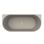 Arcqua - Pinto back to wall ligbad 160x70 mat klei