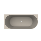 Arcqua - Pinto back to wall ligbad 160x70 mat klei links