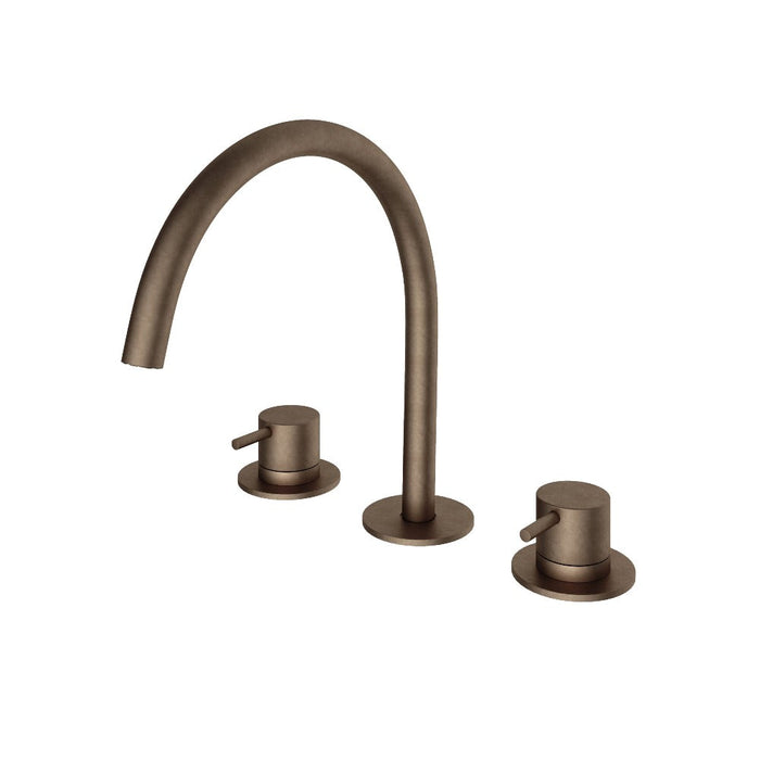 Badkamer Kraan Messing Badkamer Wastafel Kraan 3 Gat Twee Handgrepen Waterval Wastafel Mengkraan Warm en Koud Water Toilet Kraan Commercieel, geborsteld Badkamer Kraan Messing Badkamer Wastafel Kraan 3 Gat Twee Handgrepen Waterval Wastafel Mengkraan Warm en Koud Water Toilet Kraan Commercieel, geborsteld