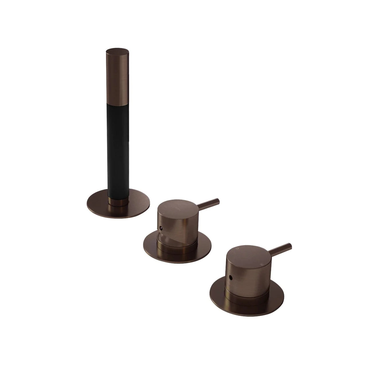 Hotbath Cobber CB175 3-gats badrandcombinatie - Verouderd Messing