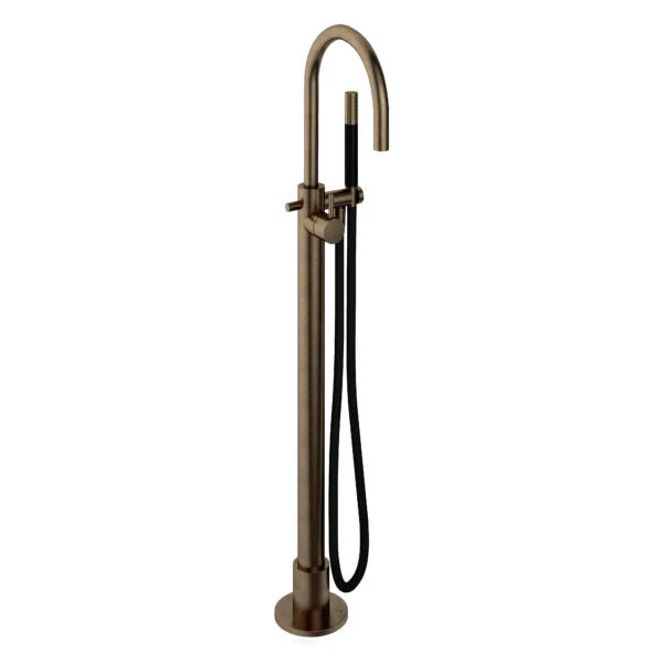 Hotbath Cobber CB187EXT afbouwdeel voor vrijstaande badmengkraan - Verouderd Messing