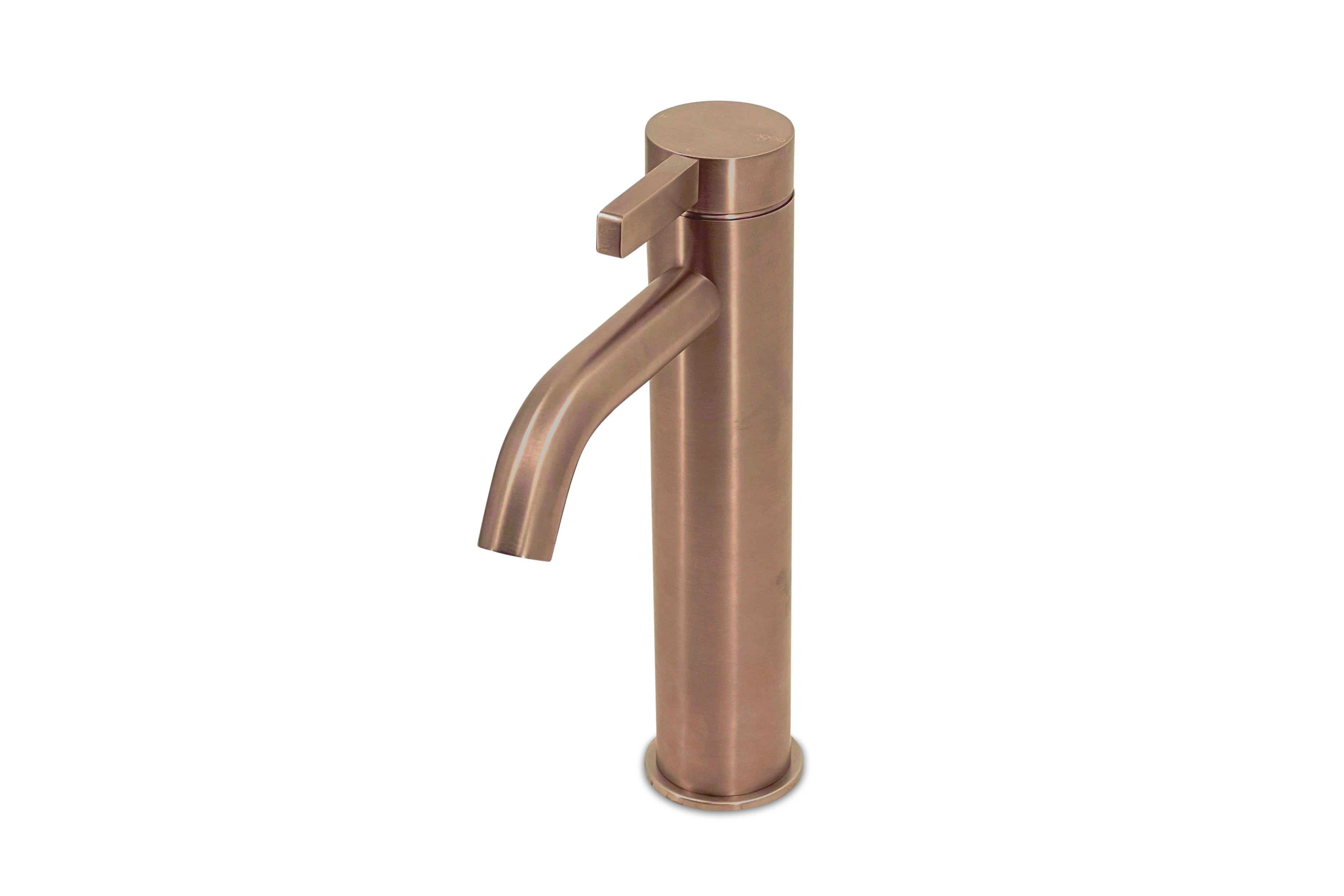 Lagoo - Como - Wastafelmengkraan (medium)  - Geborsteld Koper PVD - CM1102BK