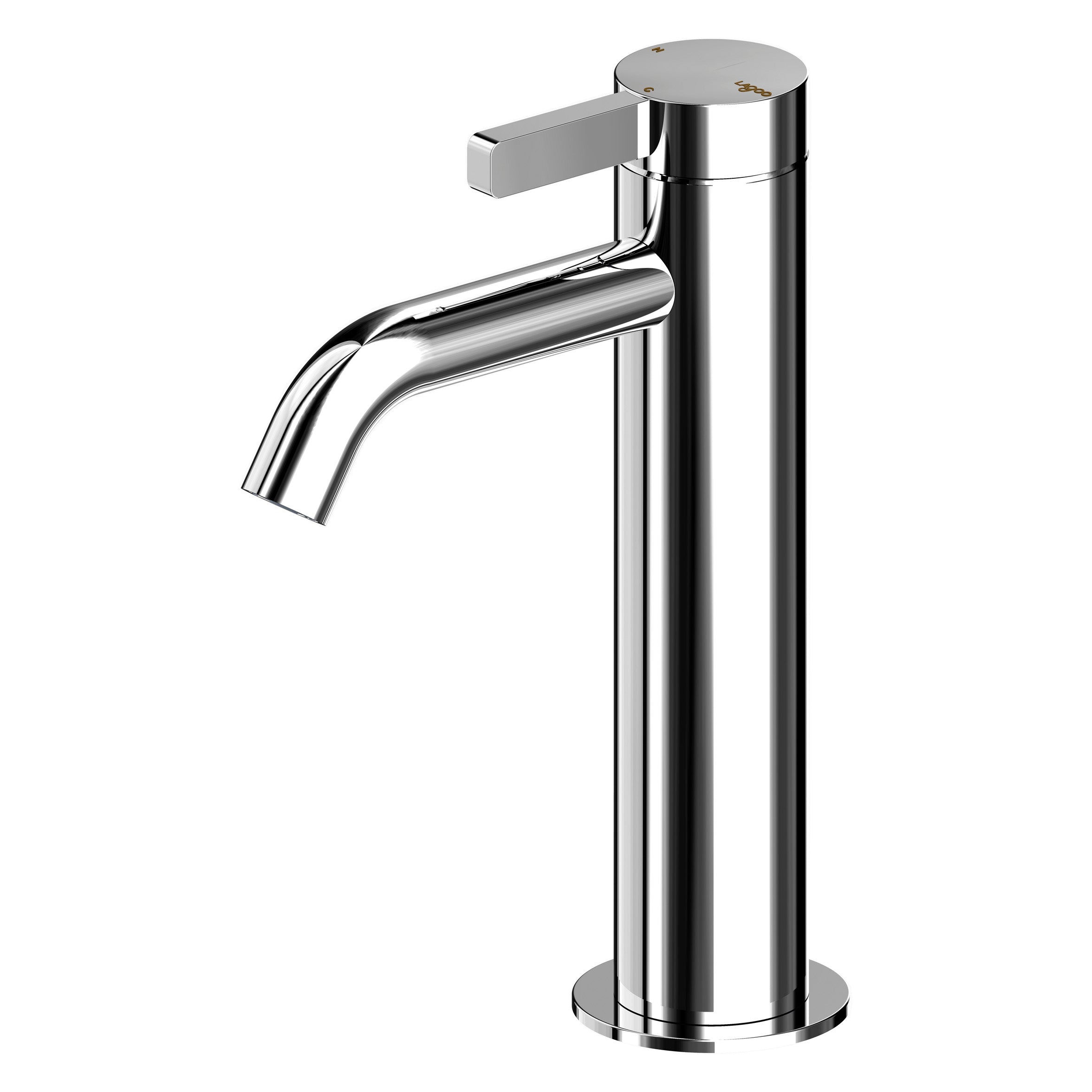 Lagoo - Como - Wastafelmengkraan (medium)  - Chroom - CM1102CH