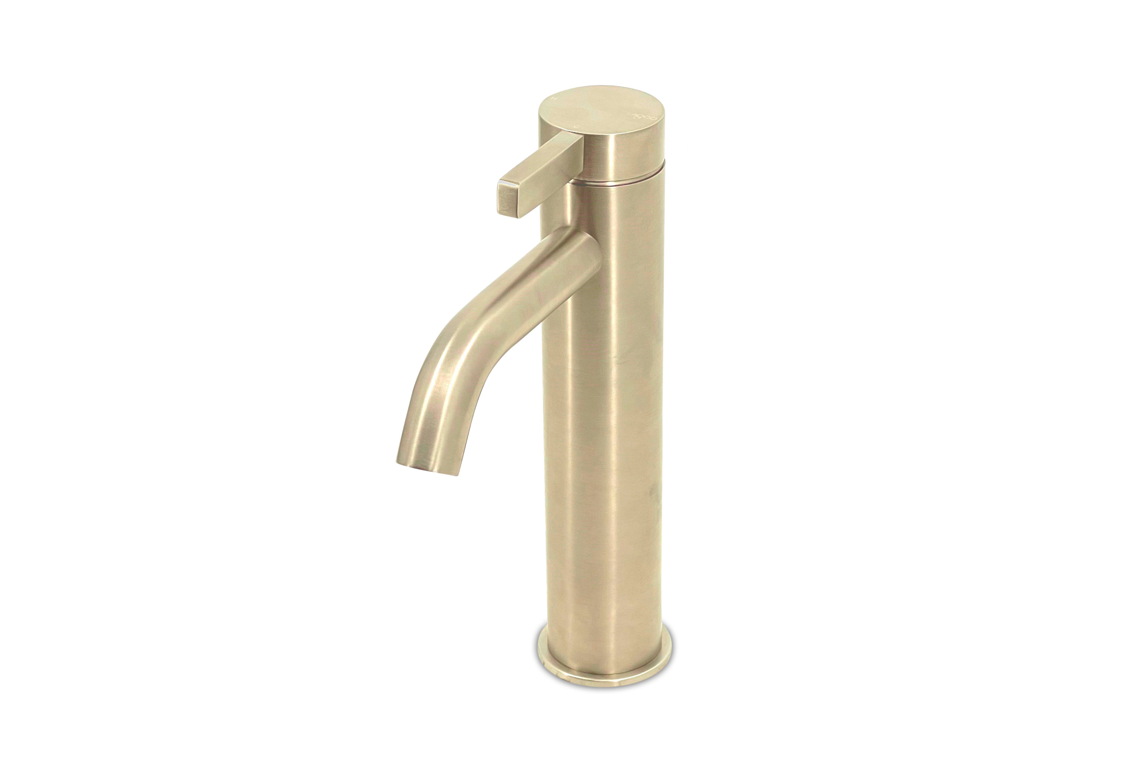 Lagoo - Como - Wastafelmengkraan (medium)  - Geborsteld Champagne PVD - CM1102PG