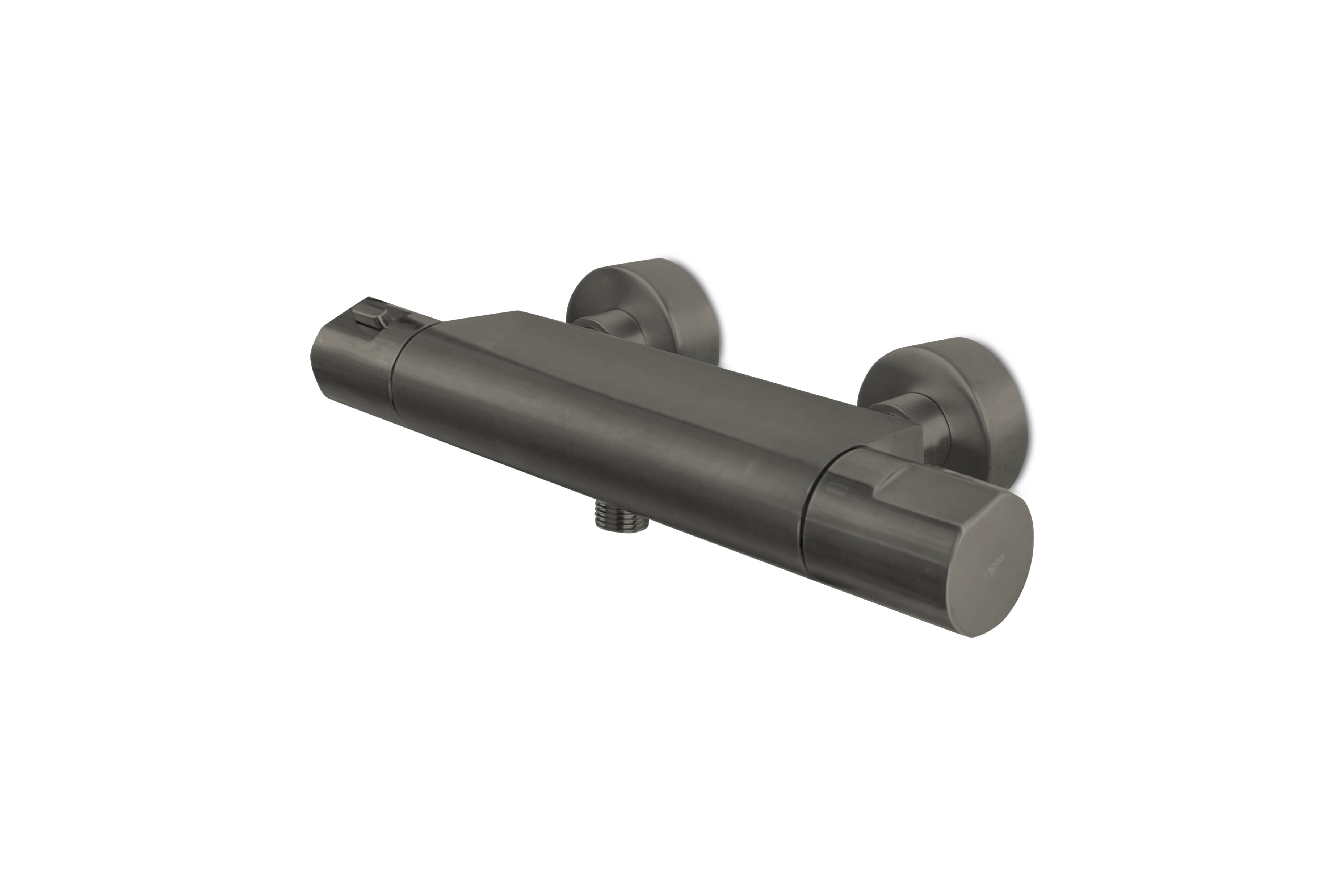 Lagoo - Como - Opbouw douche thermostaat - Geborsteld Gun Metal PVD - CM2101GM