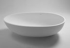 Arcqua - Max solid surface vrijstaand bad 170x98x51 mat wit