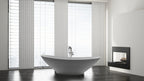 Arcqua - Perre solid surface vrijstaand bad 189x90x56 mat wit