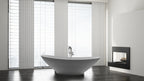 Arcqua - Perre solid surface vrijstaand bad 189x90x56 mat wit