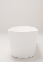 Arcqua - Evi solid surface vrijstaand ligbad 180x80x57 mat wit