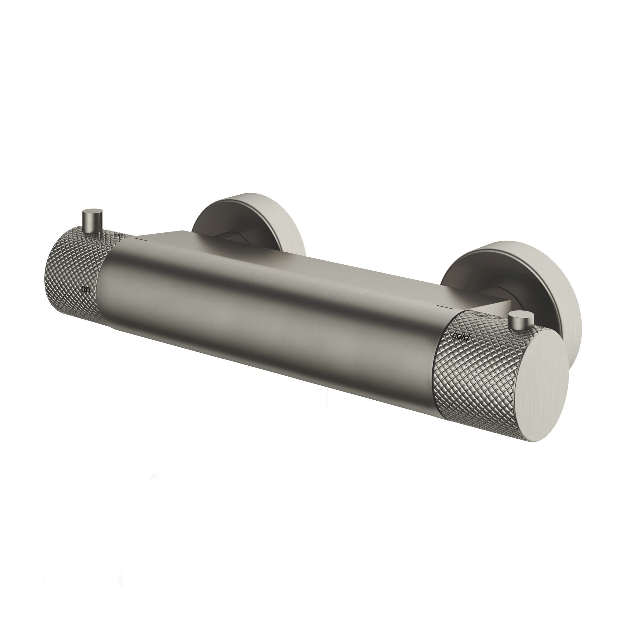Hotbath Cobber X CX008 opbouw douchethermostaat - Geborsteld Nikkel