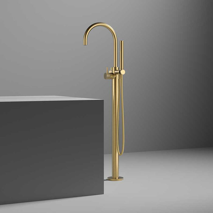 Hotbath Cobber X CX177EXT afbouwdeel voor vrijstaande badkraan - Verouderd Messing