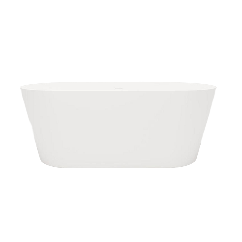 Arcqua - Evi solid surface vrijstaand ligbad 180x80x57 mat wit