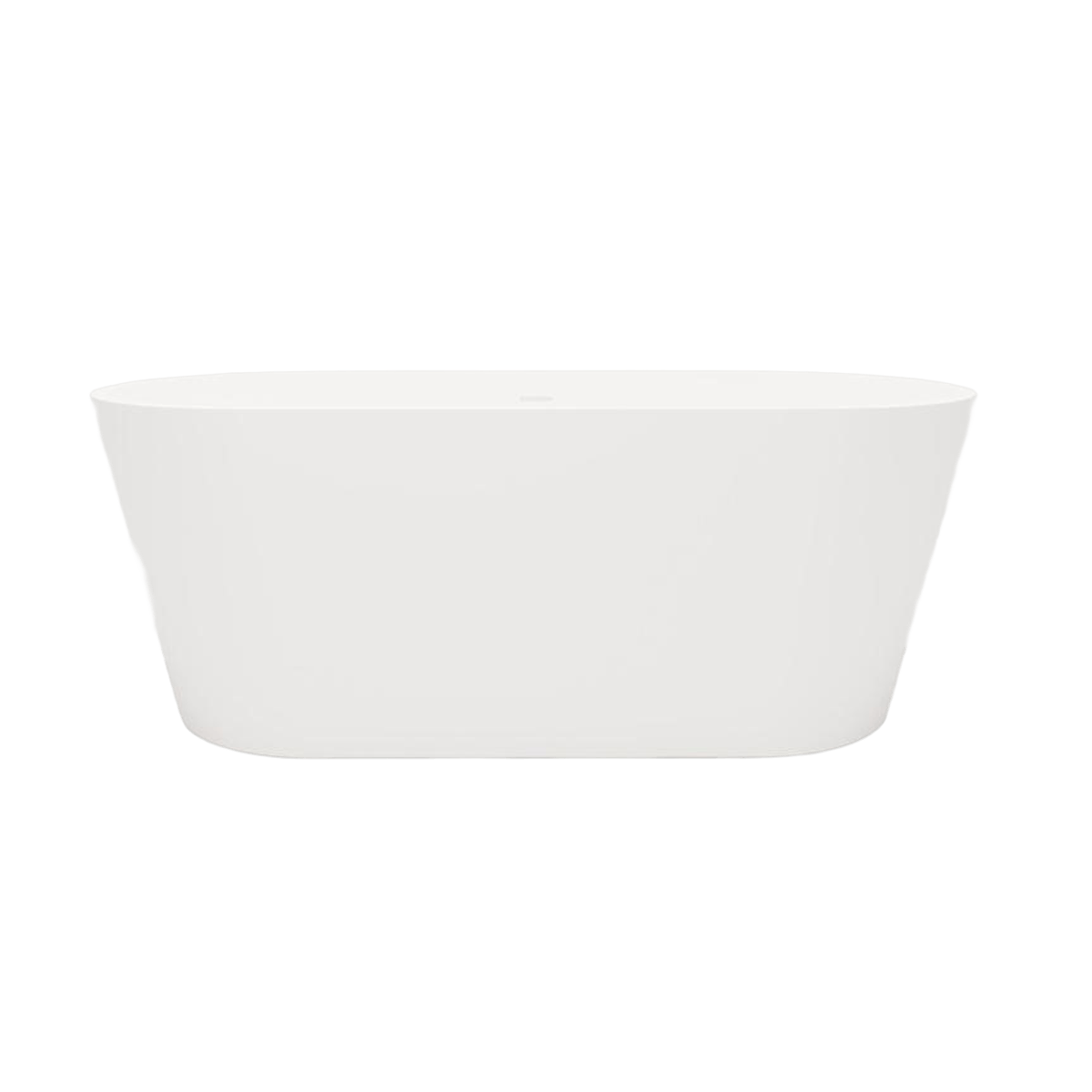 Arcqua - Evi solid surface vrijstaand ligbad 180x80x57 mat wit