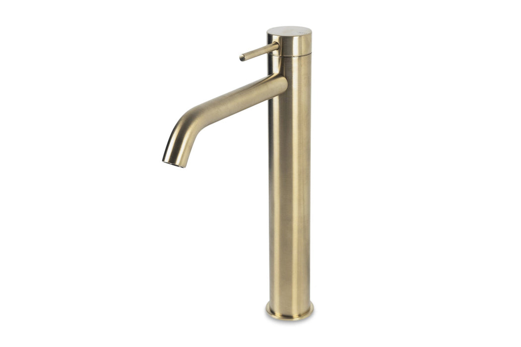 Lagoo - Garda - Wastafelmengkraan (high)  - Geborsteld Champagne PVD - G1104PG