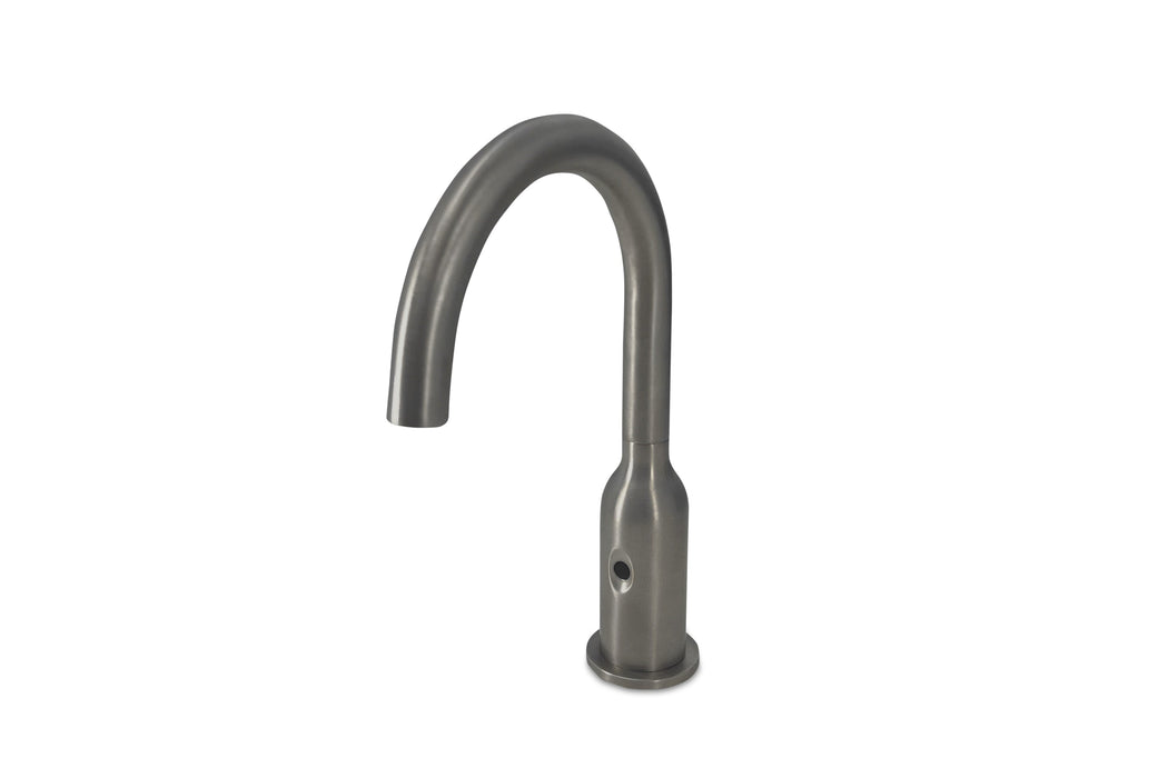 Lagoo - Garda - Elektronische wastafelmengkraan met infrarood sensor - Geborsteld Gun Metal PVD - G1120GM