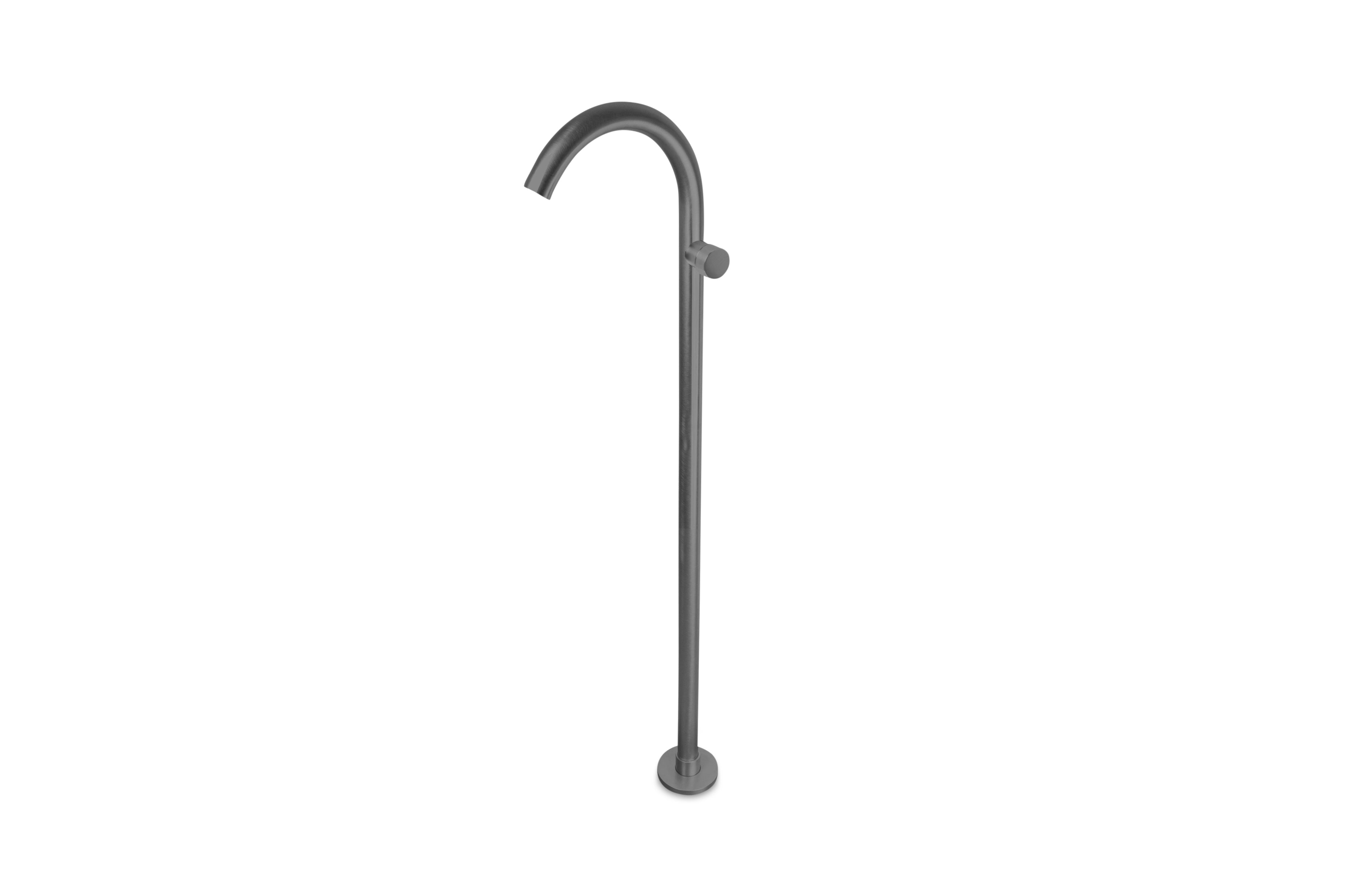 Lagoo - Garda - Staande wastafelmengkraan - Geborsteld Gun Metal PVD - G1206GM