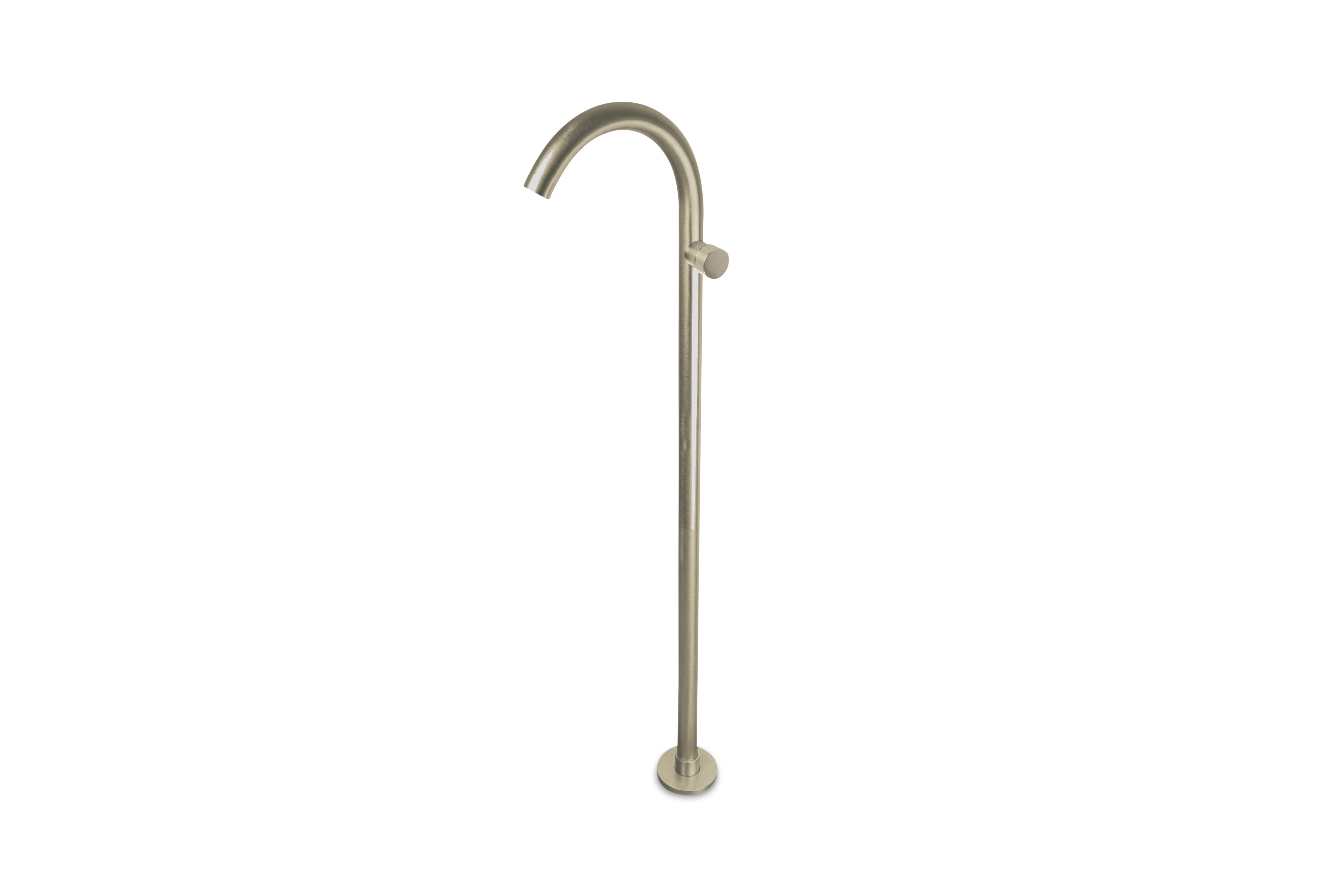 Lagoo - Garda - Staande wastafelmengkraan - Geborsteld Champagne PVD - G1206PG