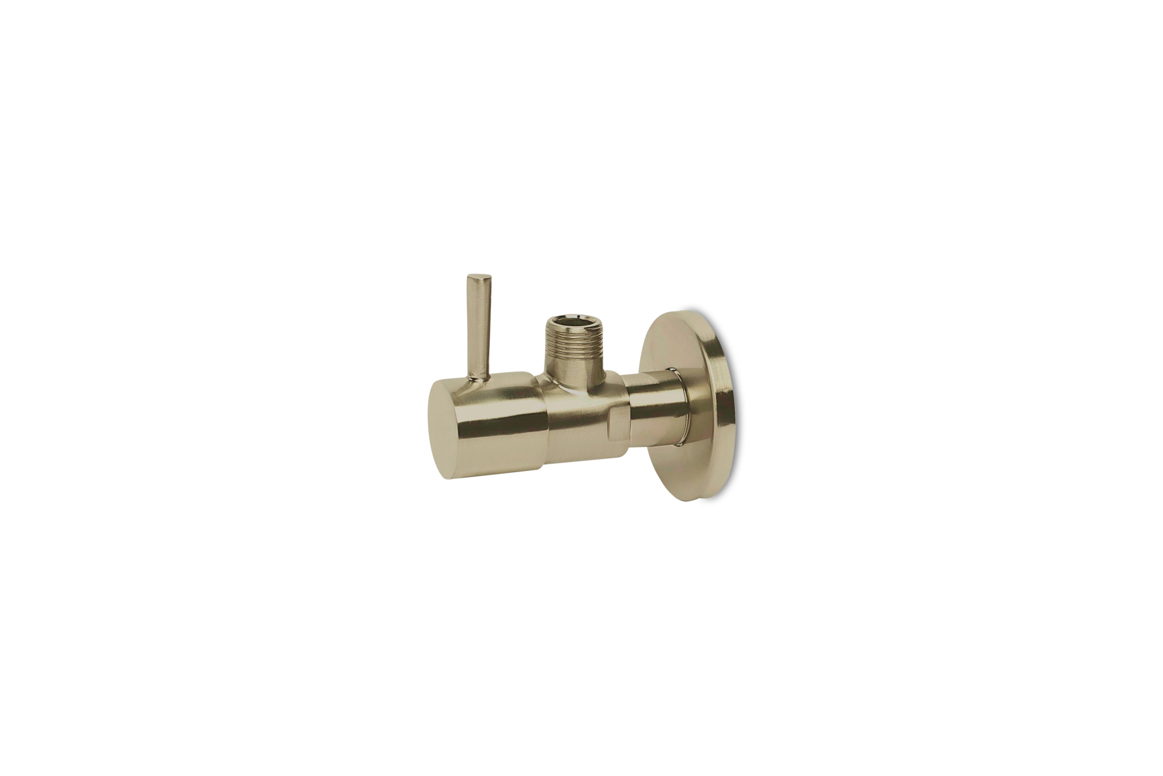 Lagoo - Garda - Hoekstopkraan met filter - Geborsteld Champagne PVD - G2150PG