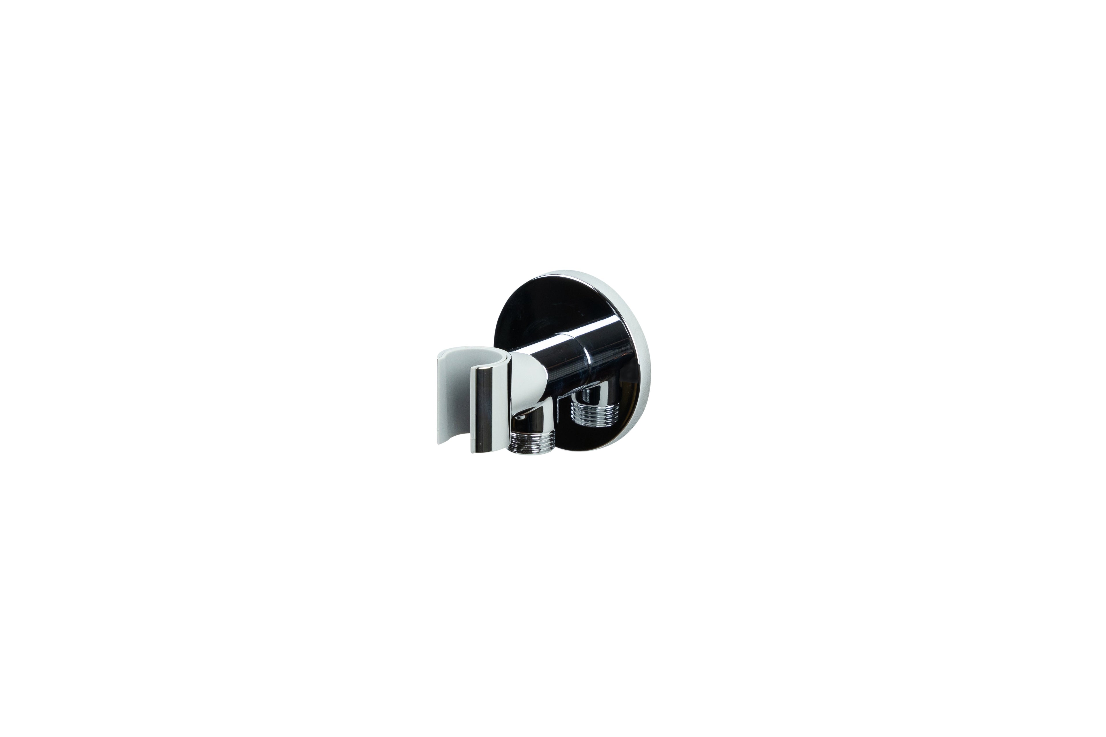 Lagoo - Garda - Handdouchehouder + wanduitlaat - Chroom - G2244CH