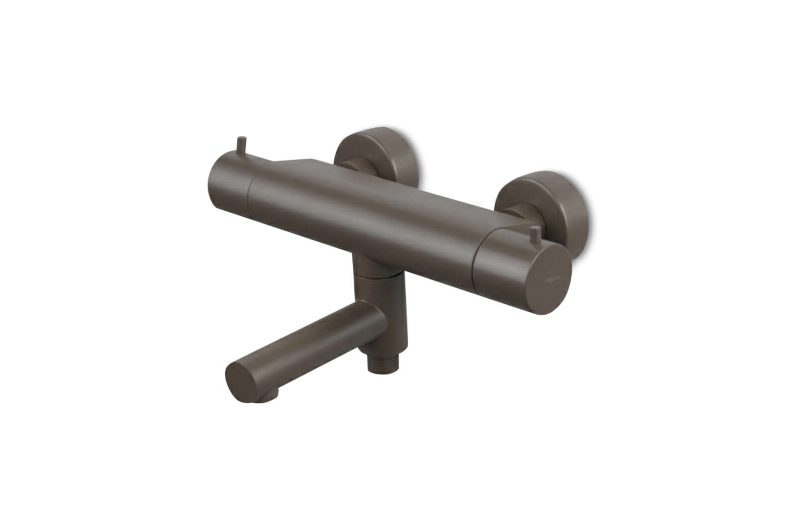 Lagoo - Garda - Thermostatische badmengkraan met uitloop en geintegreerd omstel - Tuscany - G3101TC