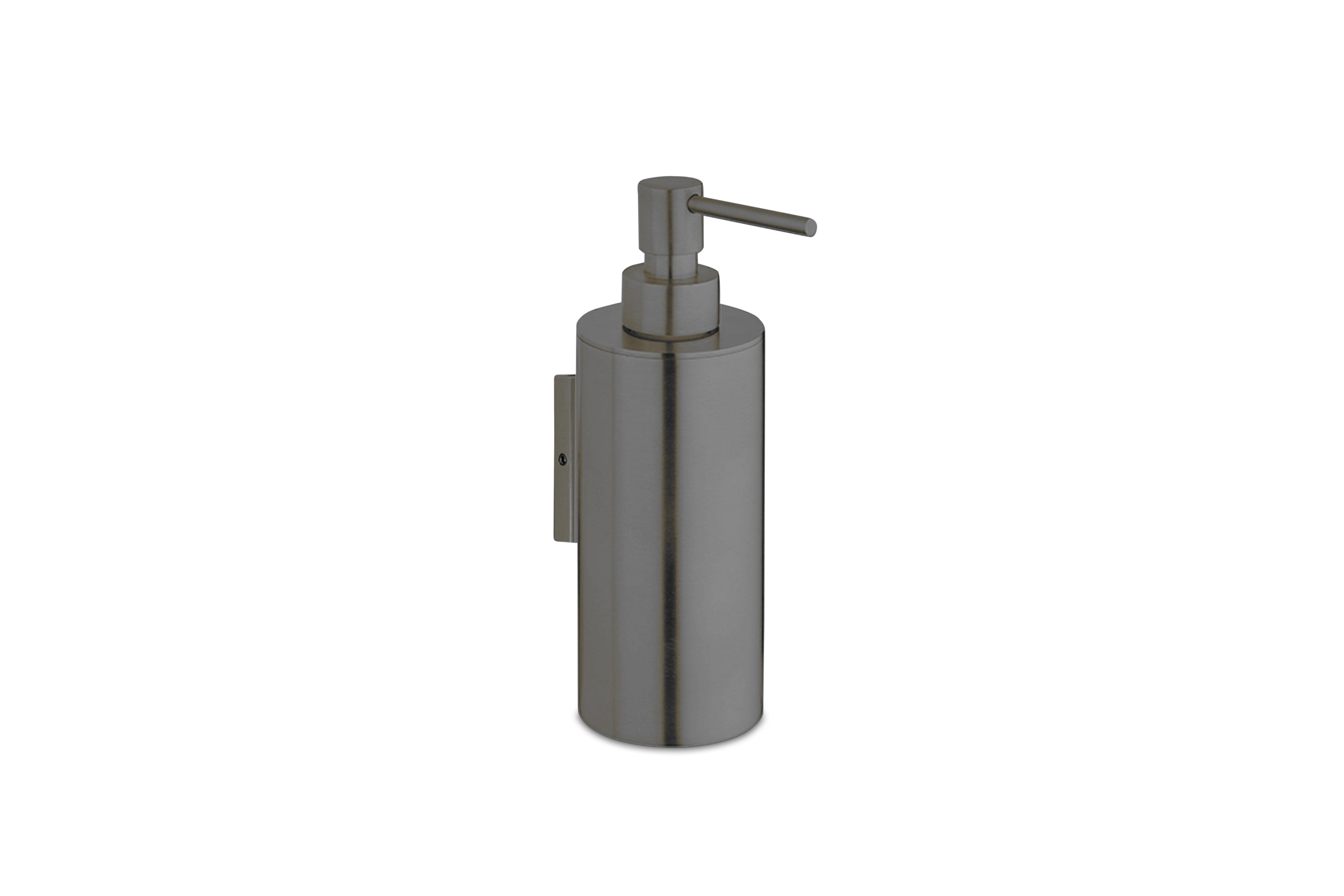 Lagoo - Garda - Zeepdispenser (wandmontage) - Geborsteld Gun Metal PVD - G6108GM