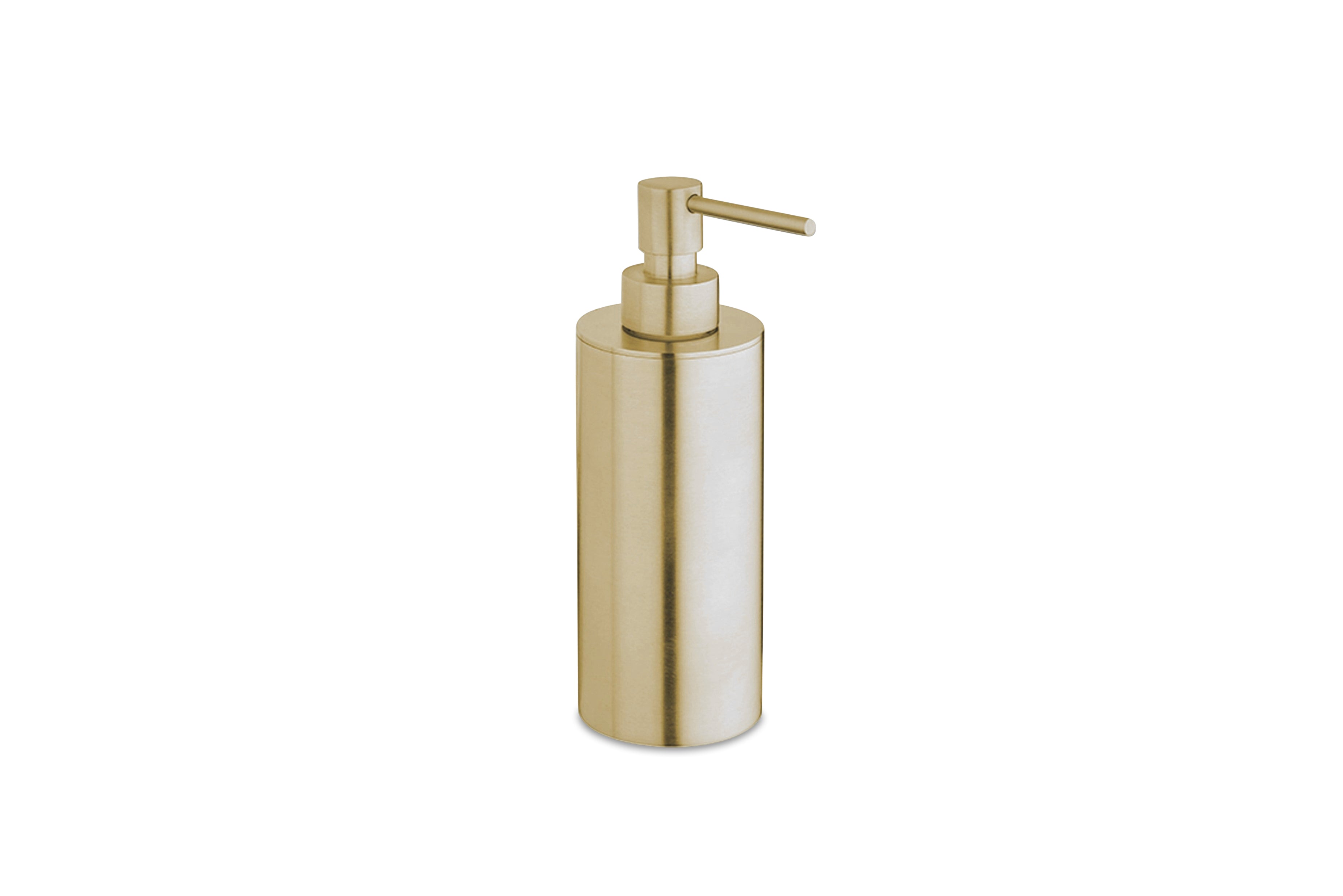 Lagoo - Garda - Zeepdispenser (staand) - Geborsteld Champagne PVD - G6109PG