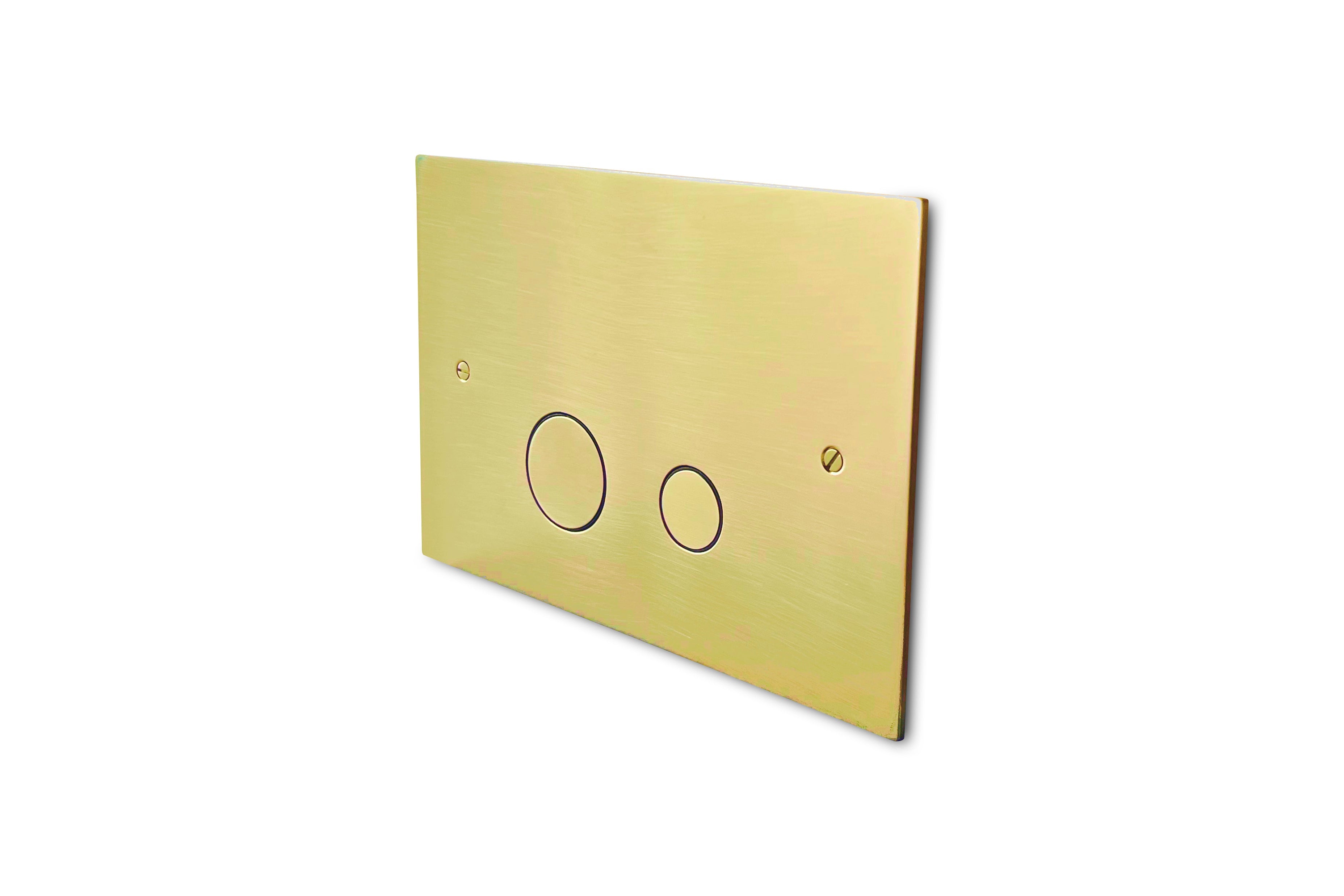 Lagoo - Garda - Bedieningspaneel (geschikt voor Geberit UP320) - Geborsteld Messing PVD - G6130BB
