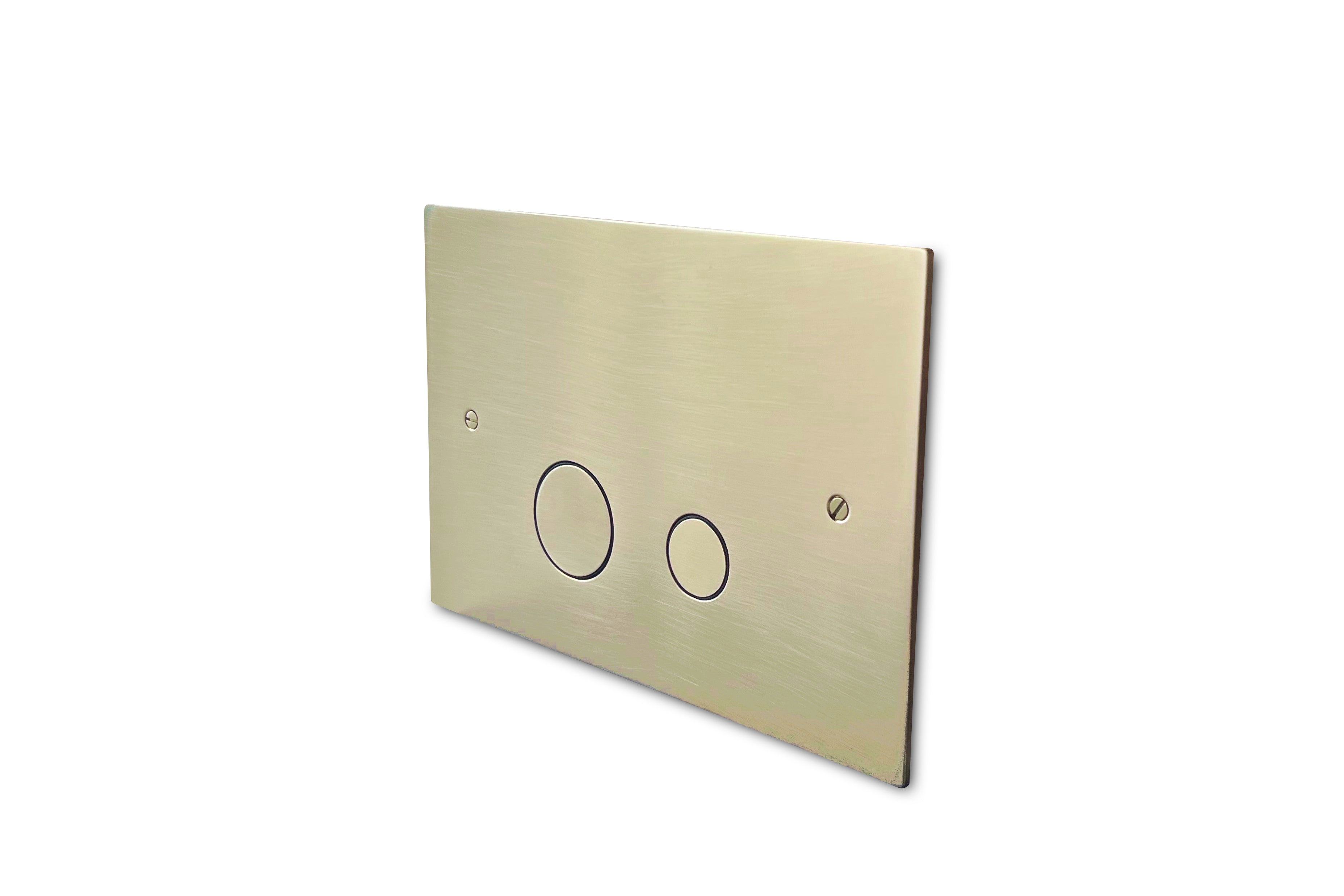 Lagoo - Garda - Bedieningspaneel (geschikt voor Geberit UP320) - Geborsteld Champagne PVD - G6130PG
