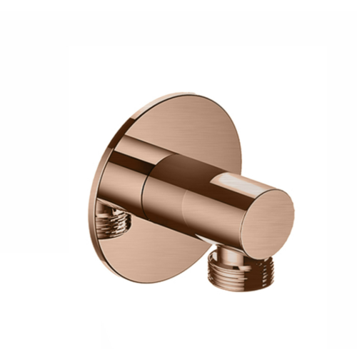Hotbath Cobber M517 wanduitlaat Geborsteld Koper PVD